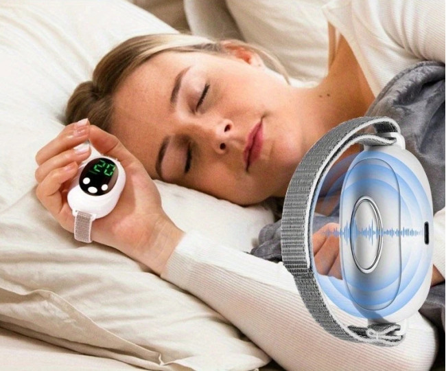 Умный браслет для сна Green EMS Sleep Aid Bracelet